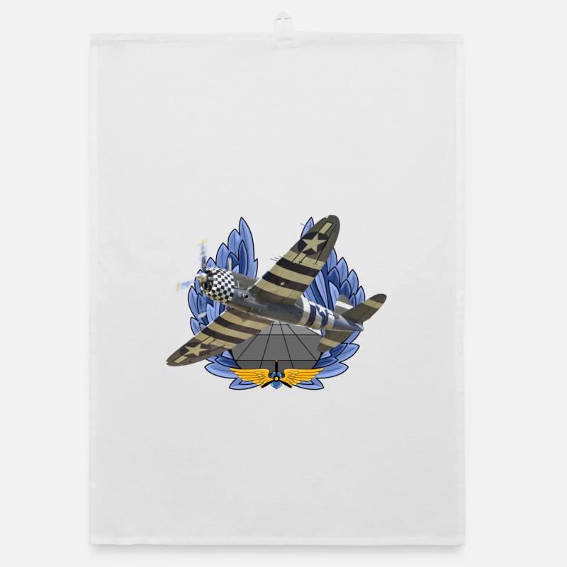 P-47 Thunderbolt Organic dish towel