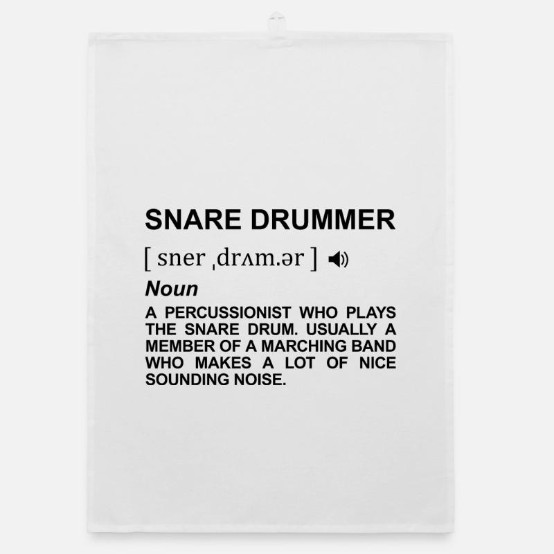 Drummer Dictionary Organic dish towel