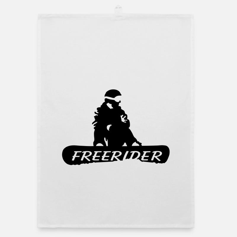 Freerider Snowboard Torchon bio