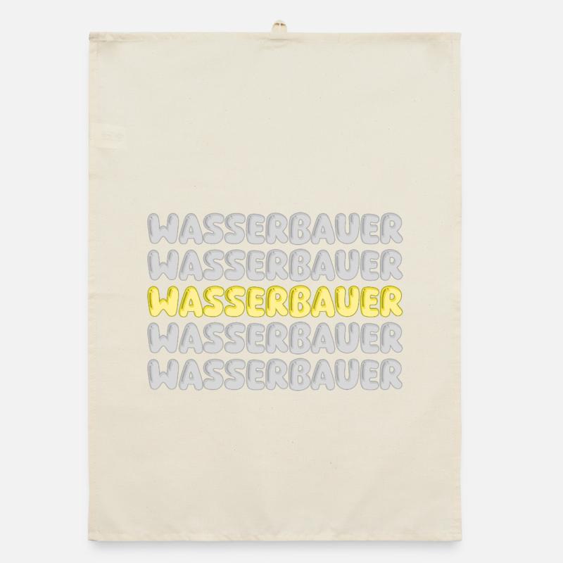 Gift for hydraulic engineer Organic dish towel