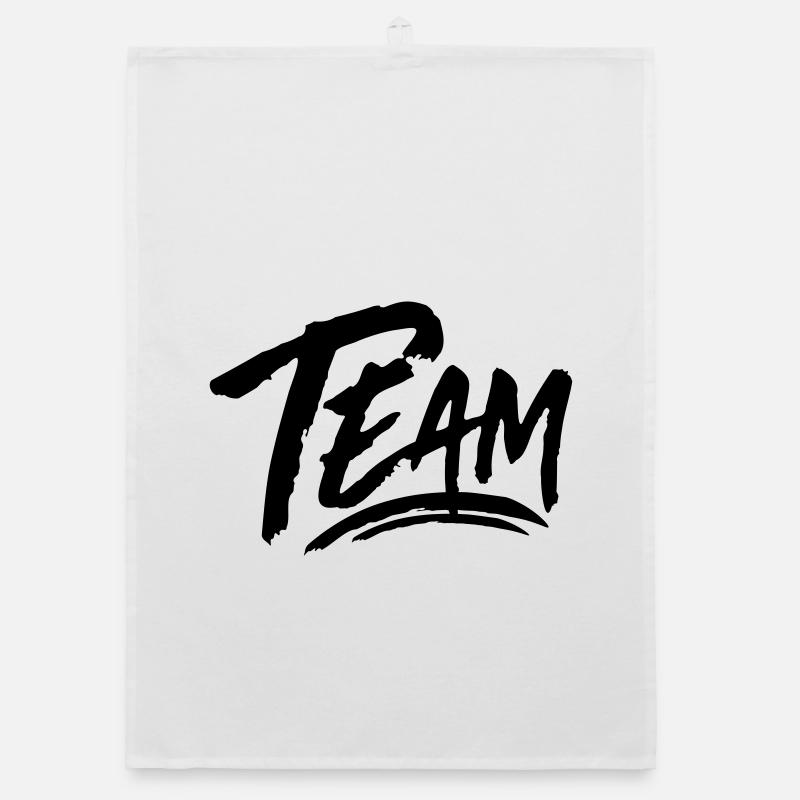 Team Organic dish towel