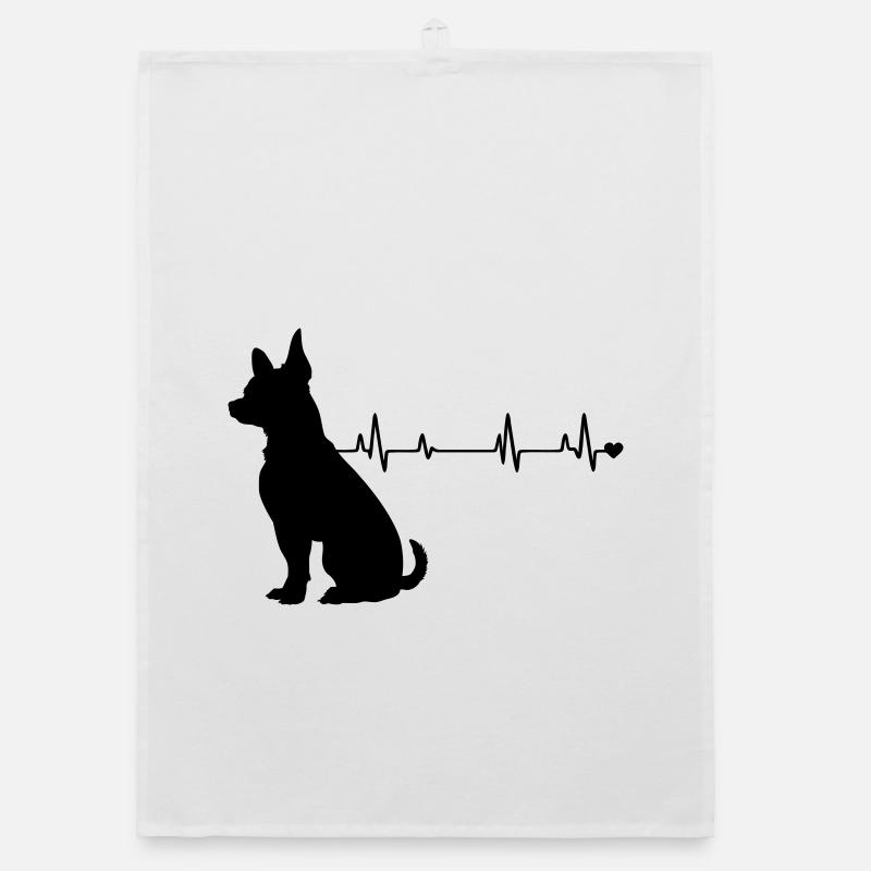 Dog Organic dish towel