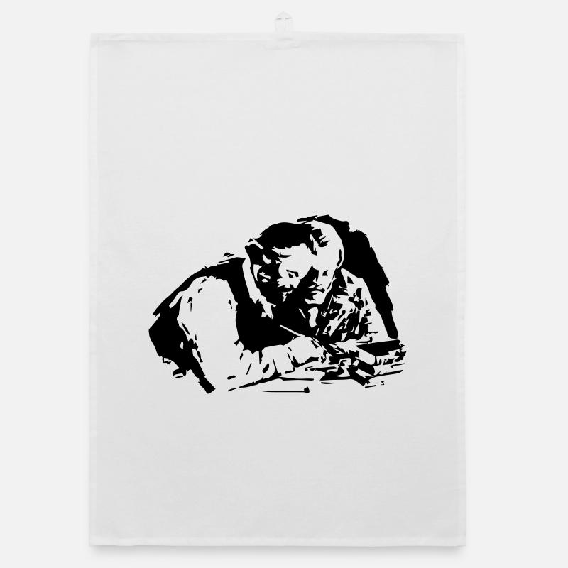 Marx Engels Organic Geschirrtuch