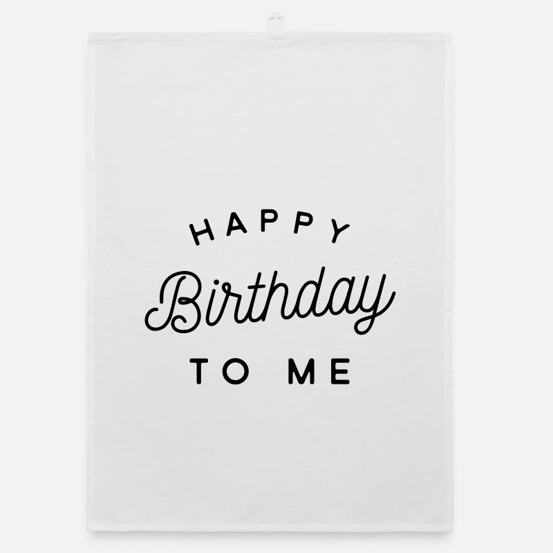 Geburtstag Organic Geschirrtuch
