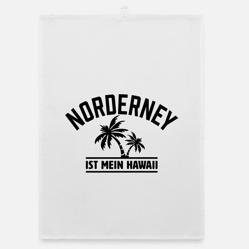 Norderney est mon Hawaï Torchon bio