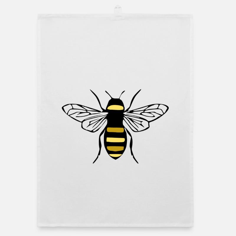 Bee Bee Beekeeper Gift Organic dish towel