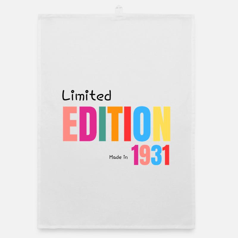 Limitierte Auflage Hergestellt 1931 Organic Geschirrtuch