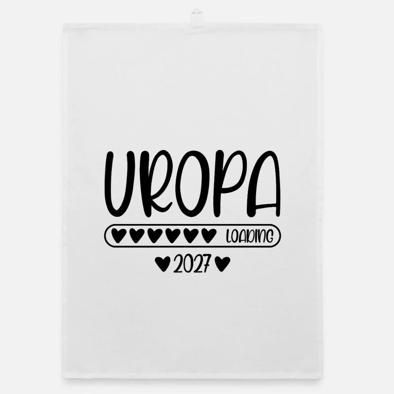 Uropa 2027 loading Organic Geschirrtuch