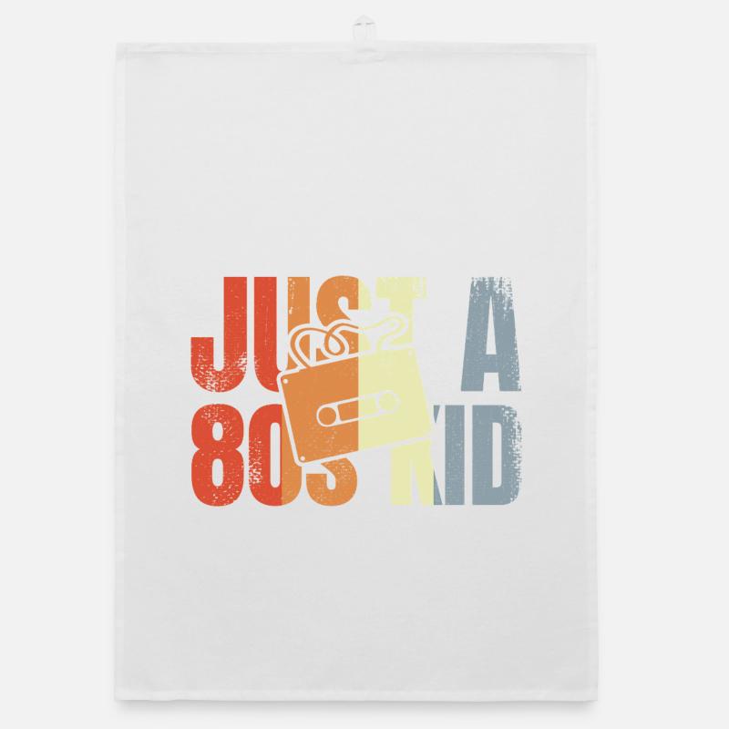 Just A 80s Kid Organic Geschirrtuch