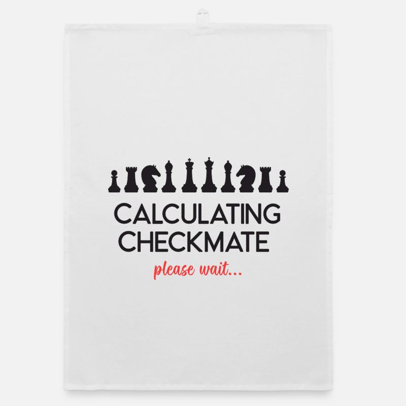 Chess - Calculating Checkmate. Please Wait... Organic dish towel