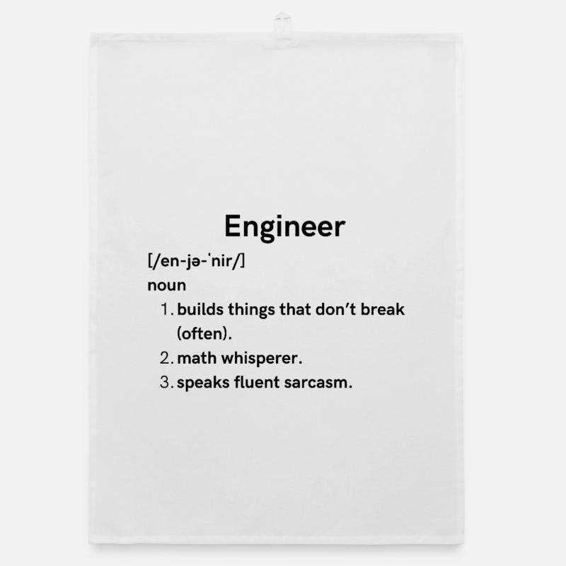 engineer  Organic dish towel