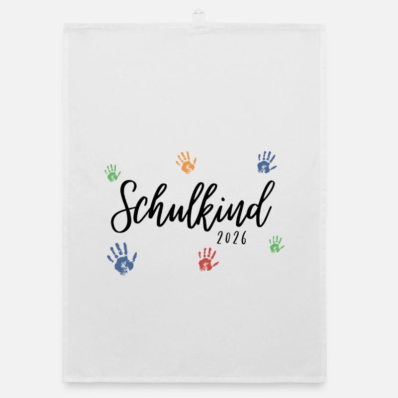 Schulkind 2026  Organic Geschirrtuch