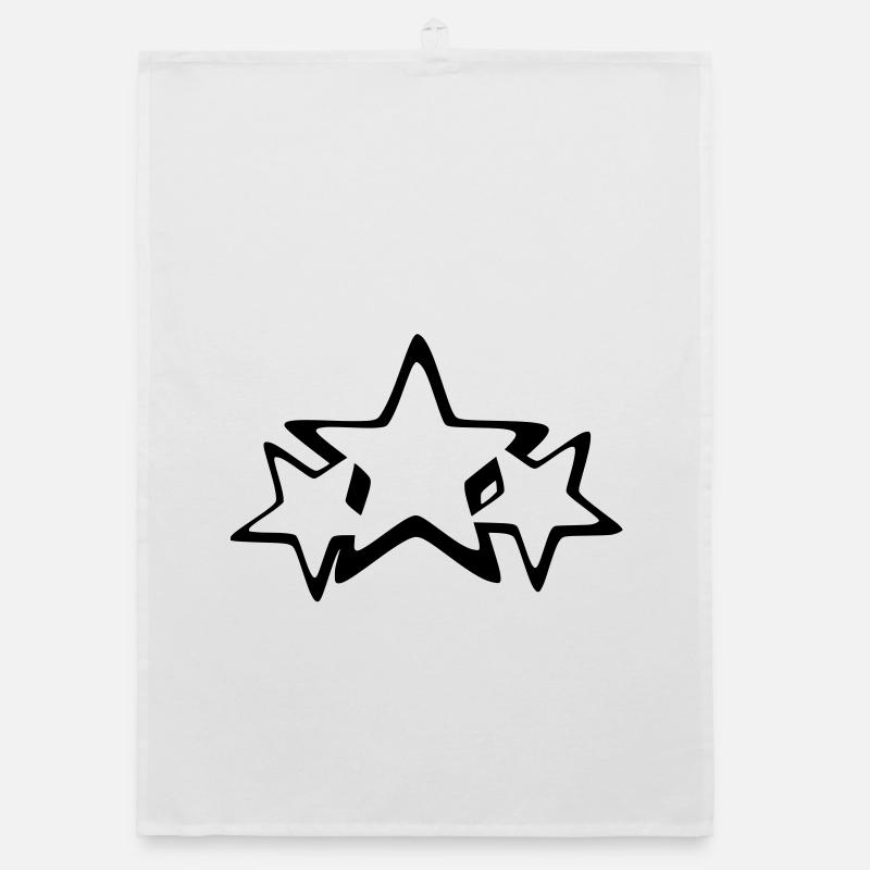 Étoiles Torchon bio