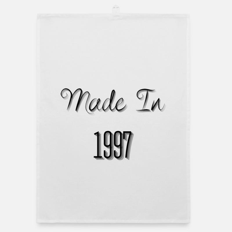 Created in 1997 Organic dish towel