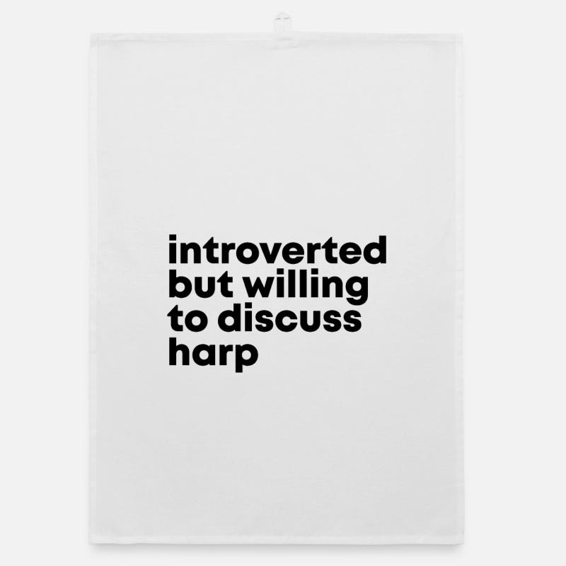 Harfe Organic Geschirrtuch