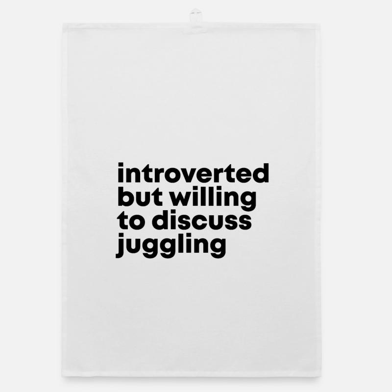 Juggling Organic dish towel