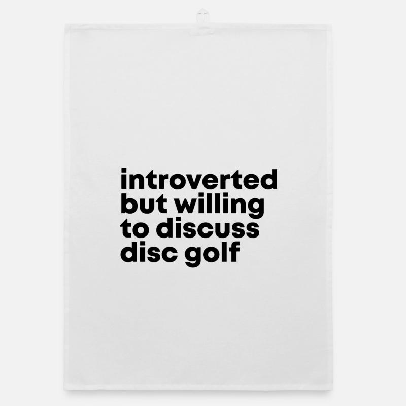 Disc Golf Organic dish towel