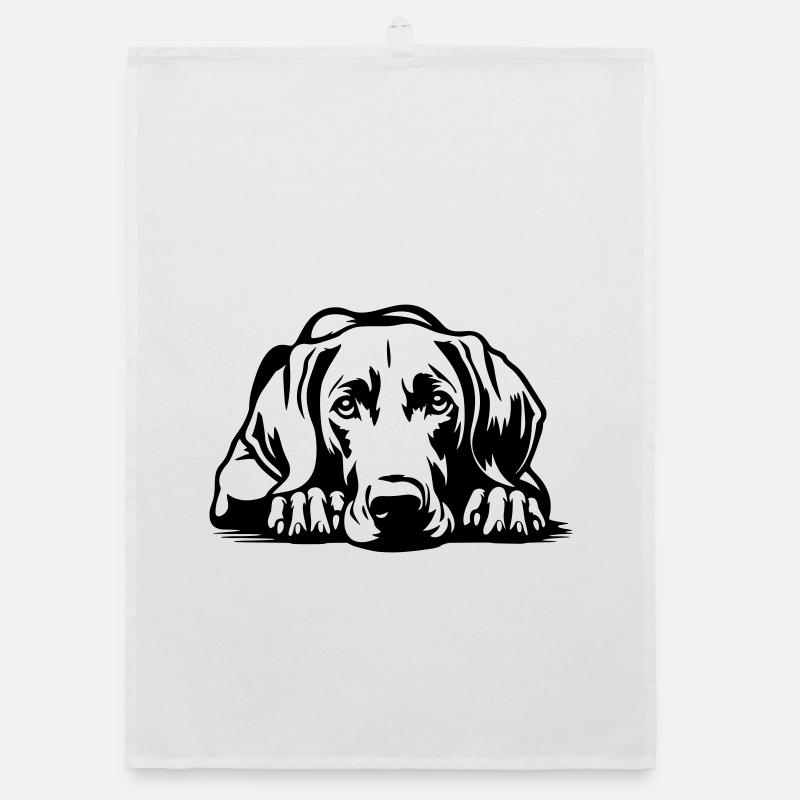 Weimaraner Torchon bio