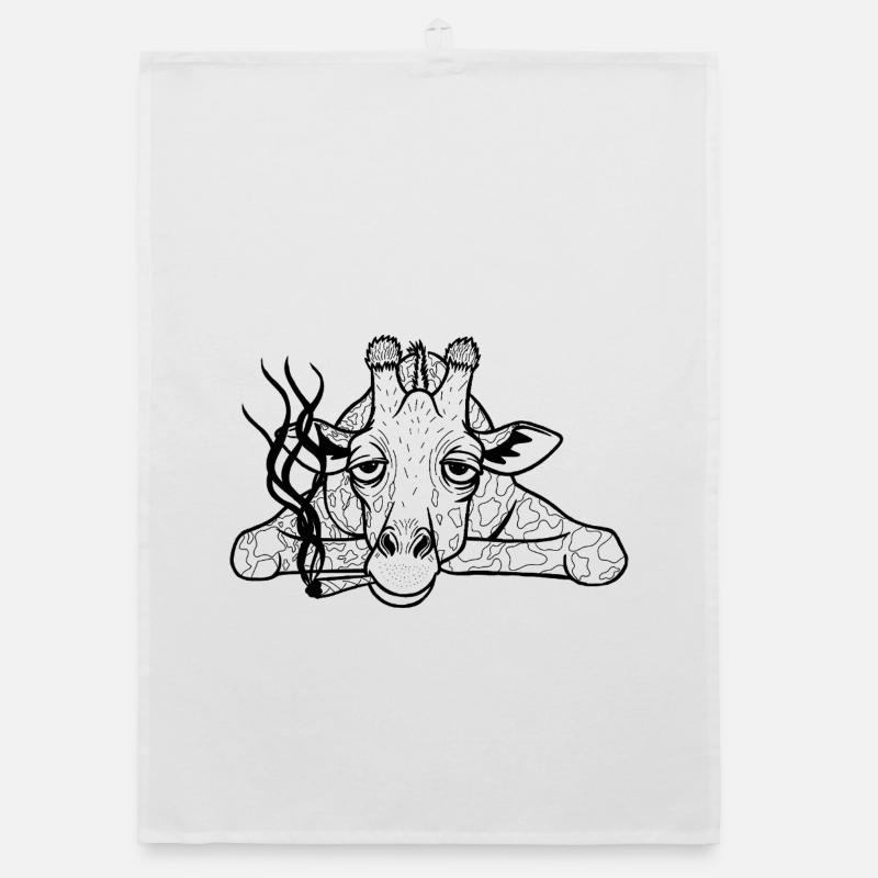 Lazy Giraffe Organic dish towel