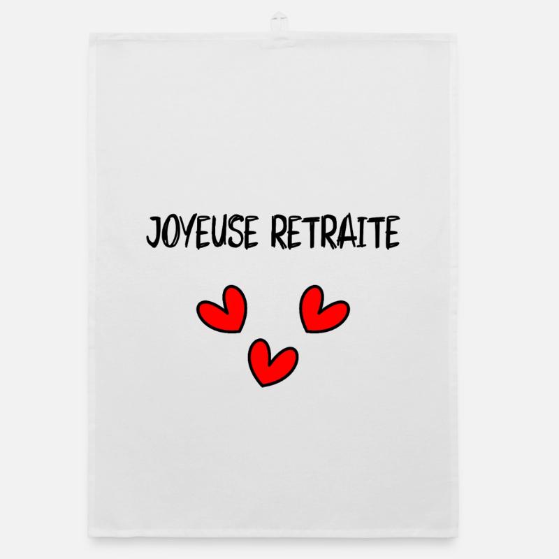 RETRAITE. COLLEGUE. RETRAITE. RETRAITEE. RETRAITE. Torchon bio