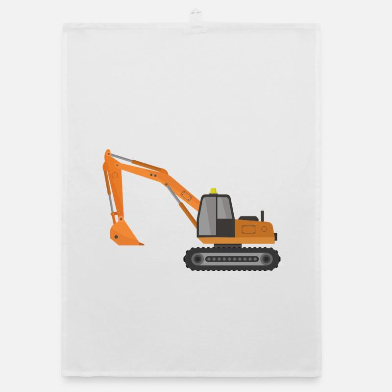 Excavator Organic dish towel