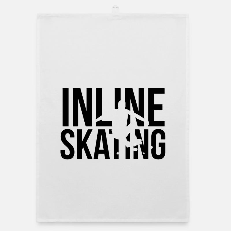 inline skating Organic Geschirrtuch