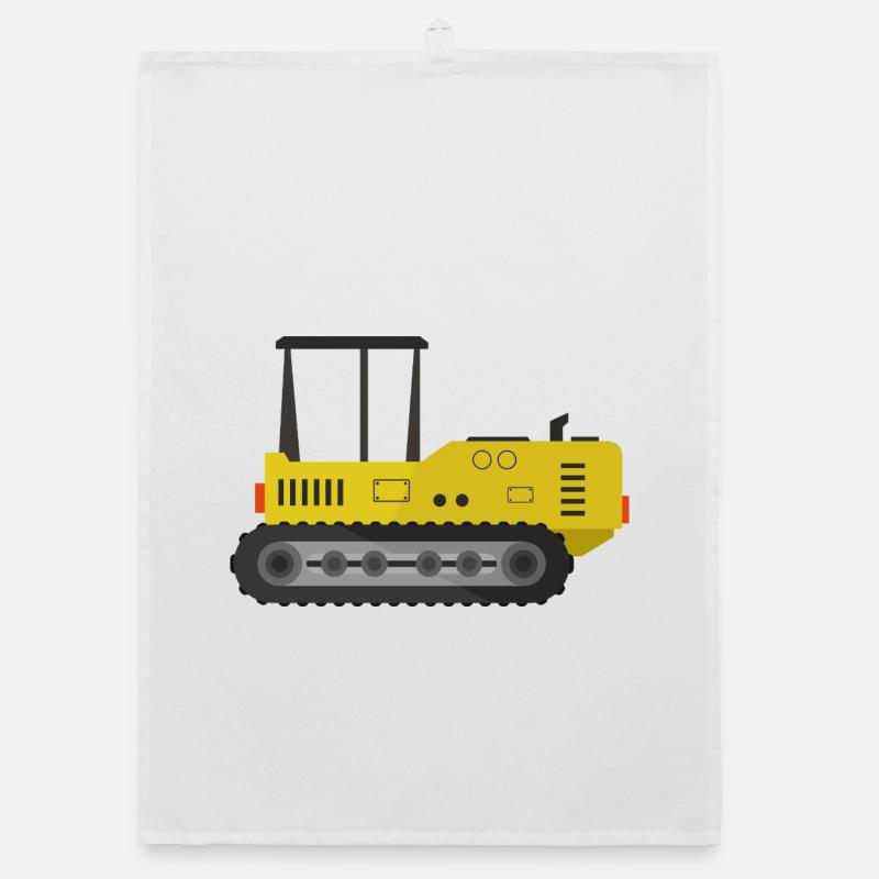 Raupenschlepper Organic Geschirrtuch