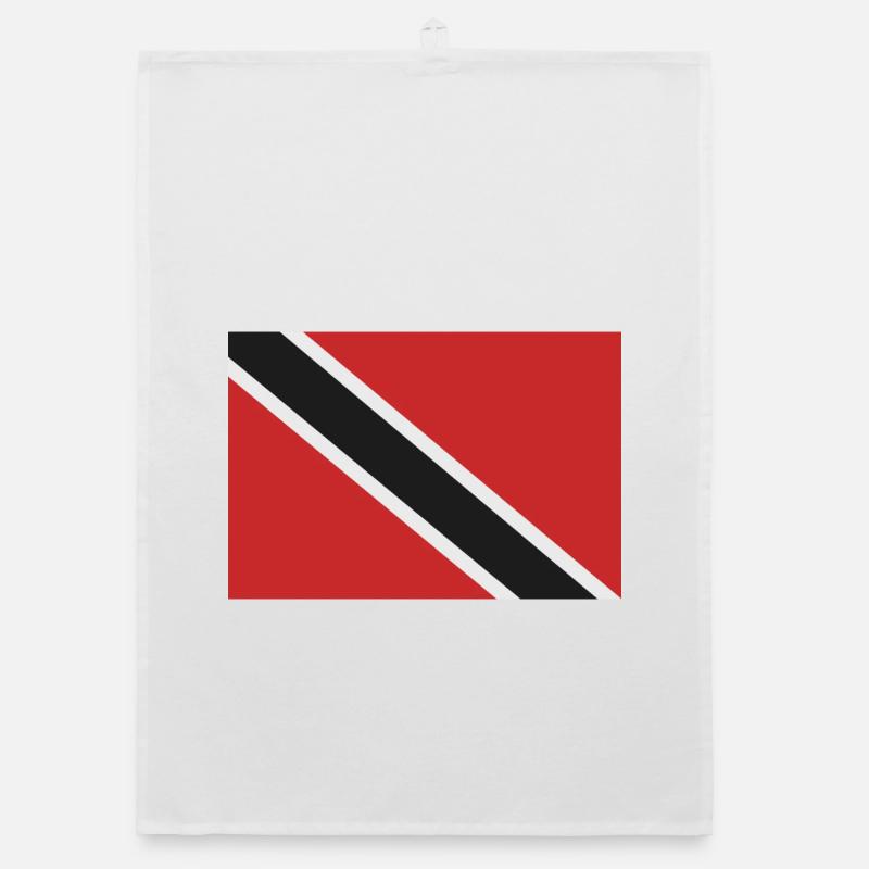 Drapeau de Trinité-et-Tobago Torchon bio