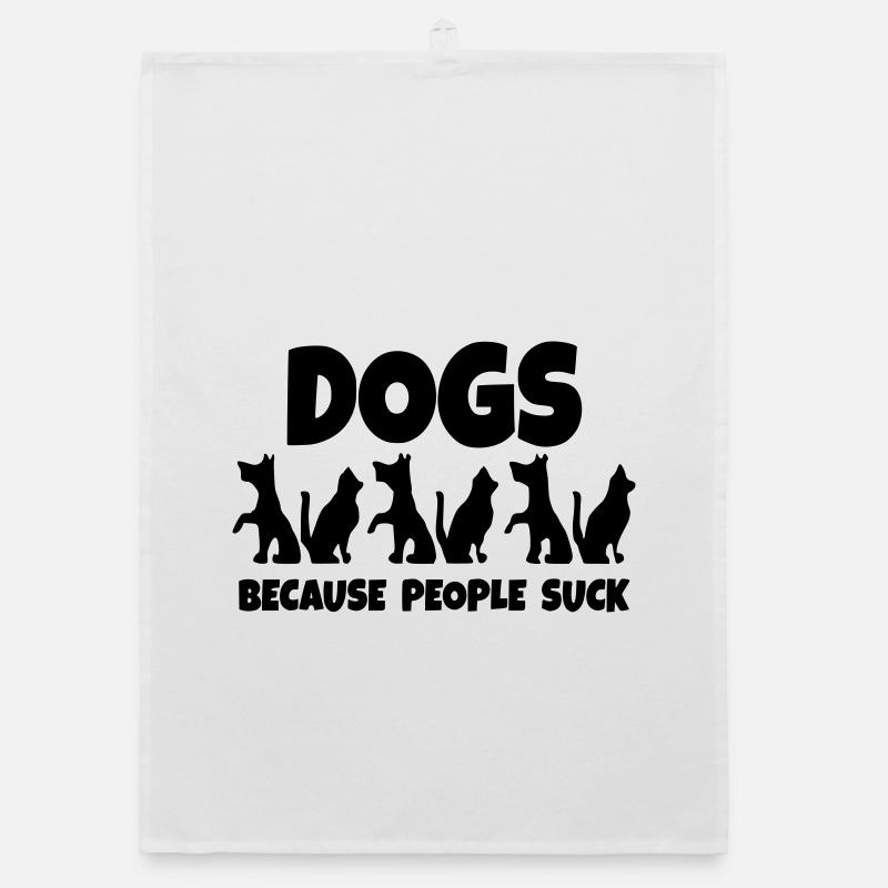 Chiens. Parce que les gens sont stupides ! * Torchon bio