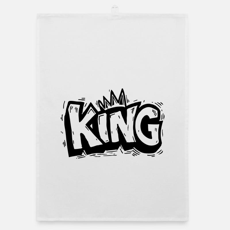 King Graffiti Organic dish towel
