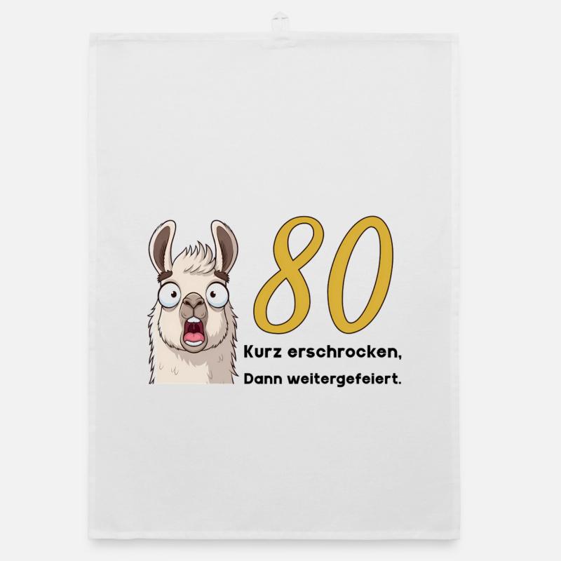 80e anniversaire – brièvement effrayé, puis célébré Torchon bio