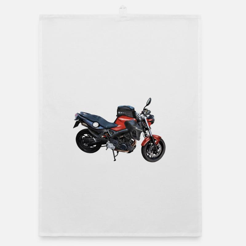 Motorcycle Organic dish towel