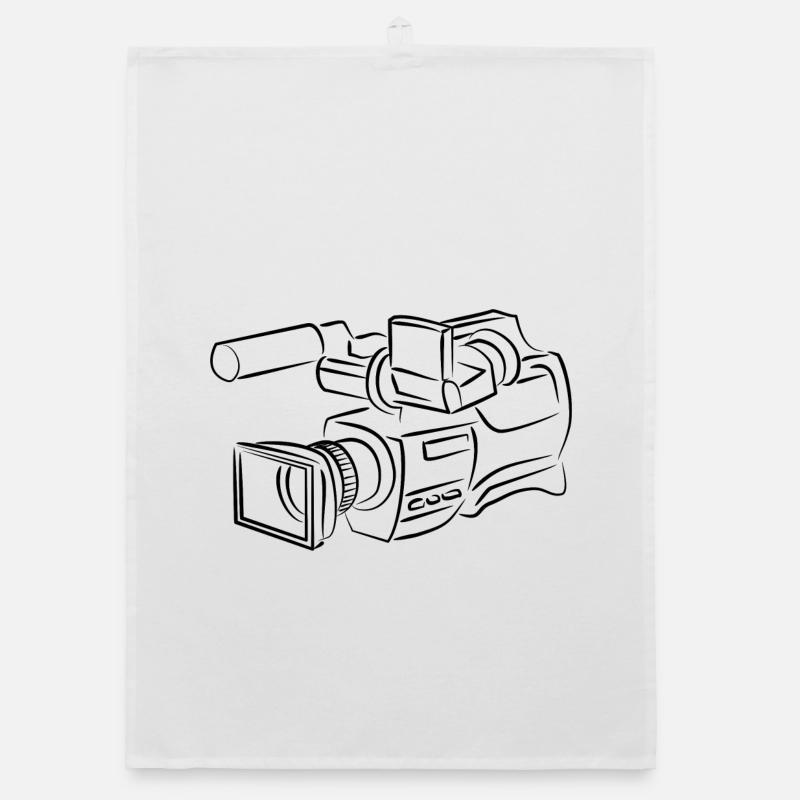 camera Organic dish towel