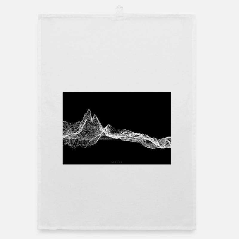 Digital Matterhorn P Organic dish towel