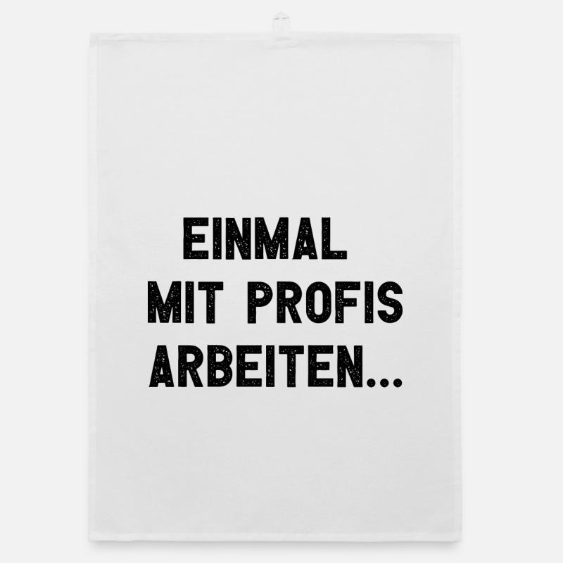 Einmal Mit Profis Arbeiten Organic Geschirrtuch