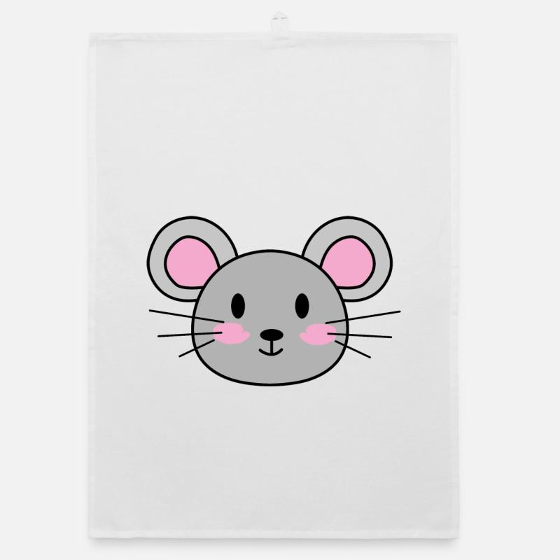 mouse Organic dish towel
