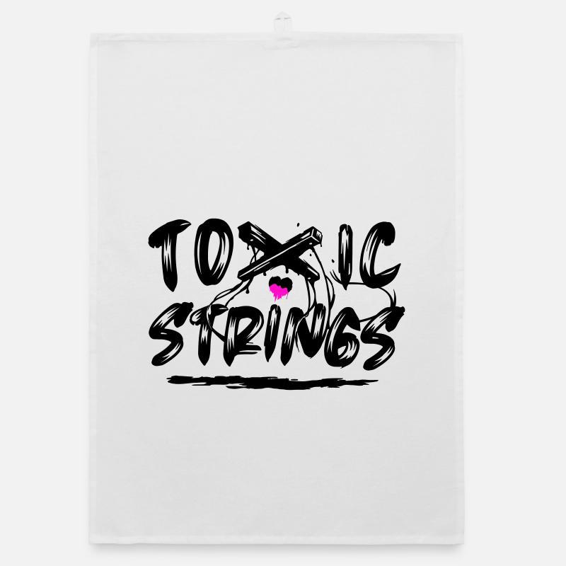 Toxic Strings 2 Farben Organic Geschirrtuch
