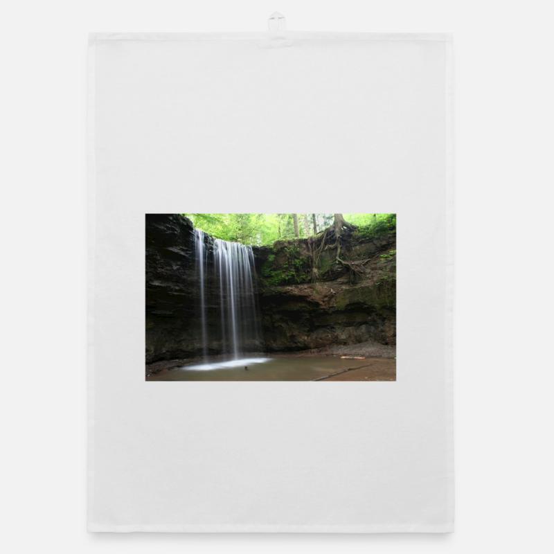 CASCADE DE HÖRSCHBACH PRÈS DE MURRHARDT Torchon bio
