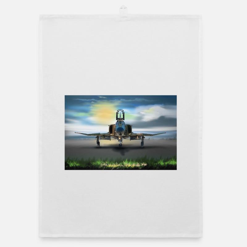 F-4 Phantom Organic Geschirrtuch