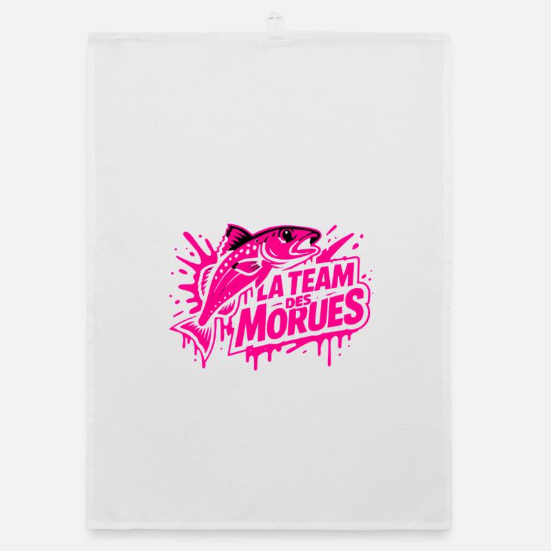 Neon Cod Team Organic dish towel