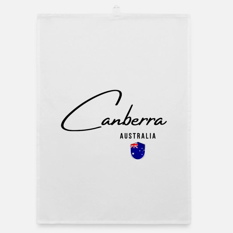 Elegant design Canberra, Australian pride Organic dish towel