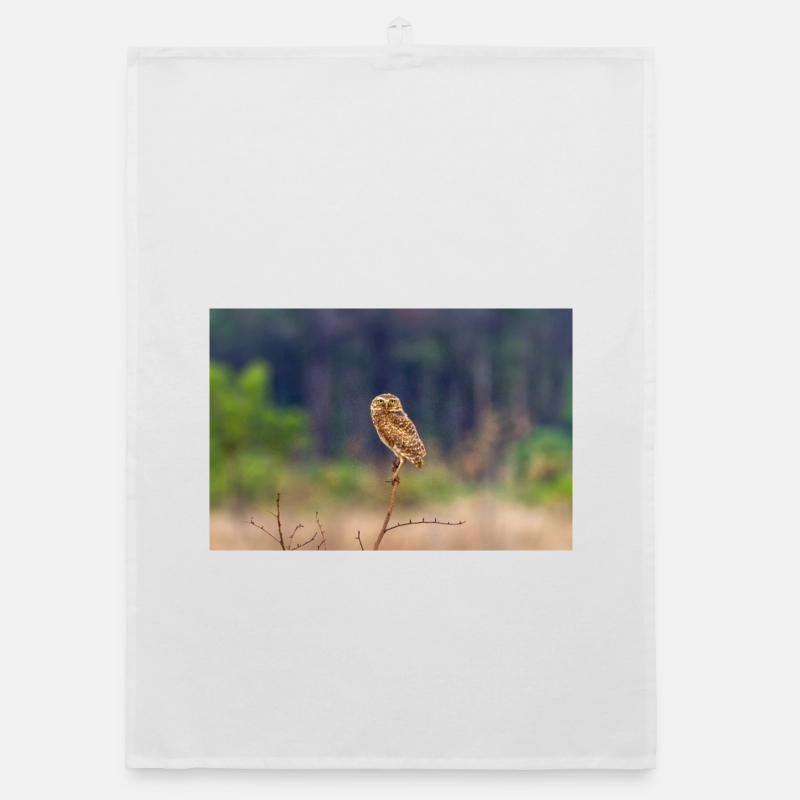 Eule die Eule Organic Geschirrtuch