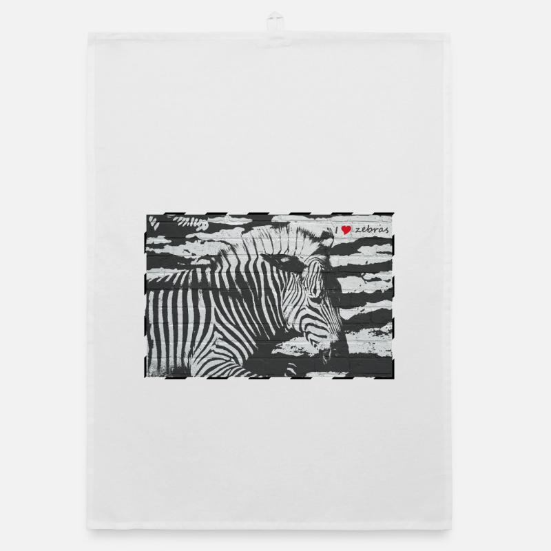 Zebra Organic Geschirrtuch