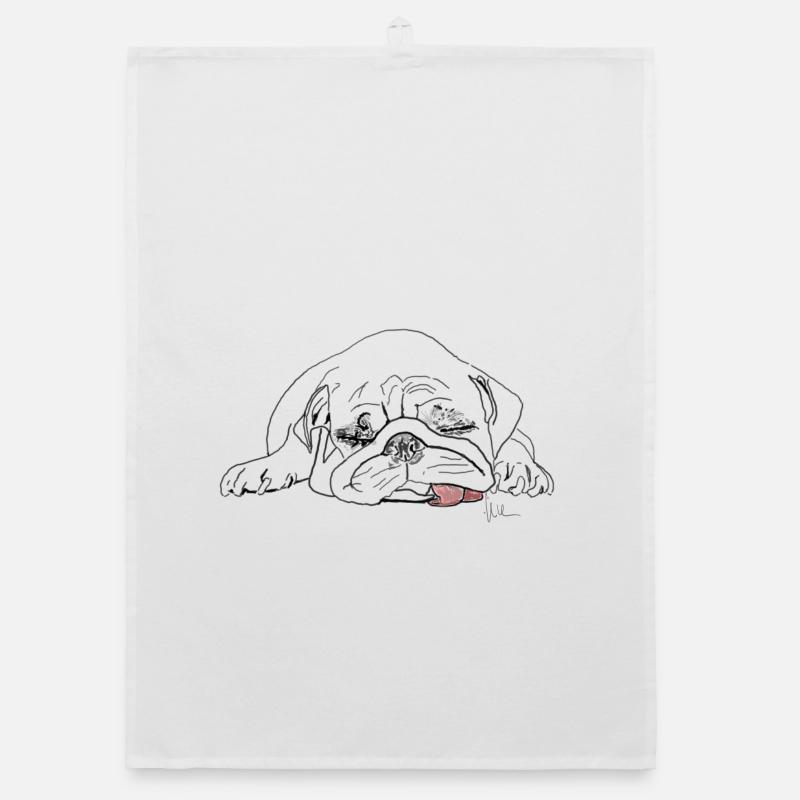 Mops Organic Geschirrtuch