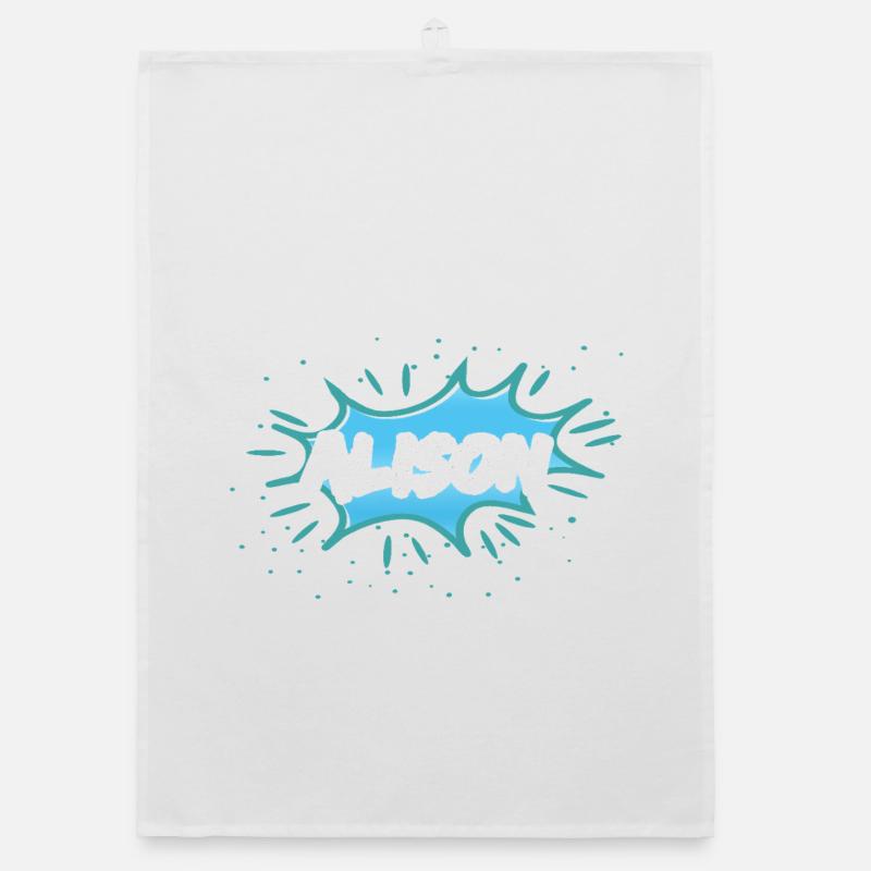 Gift for Alison Organic dish towel