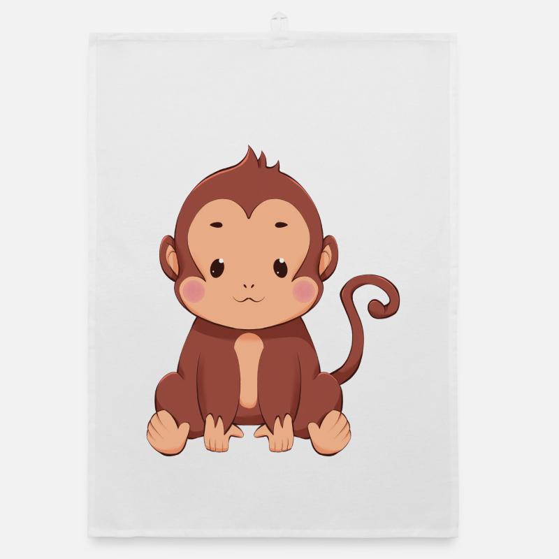 Monkey Organic dish towel