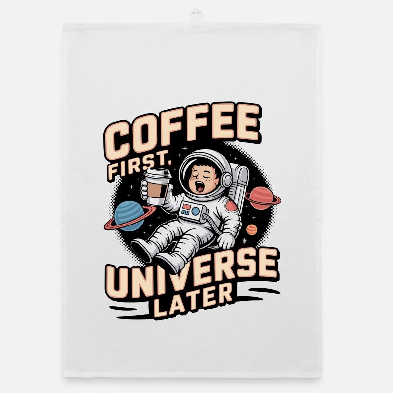 Astronaute dans l’espace Torchon bio