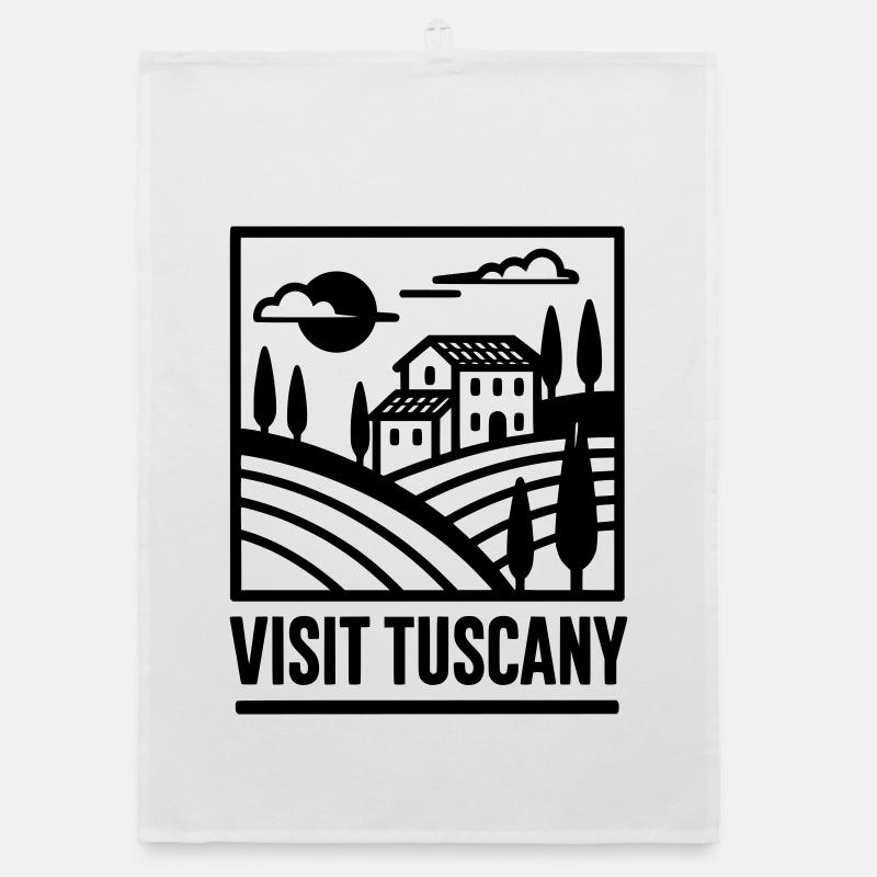 Visiter la Toscane Torchon bio