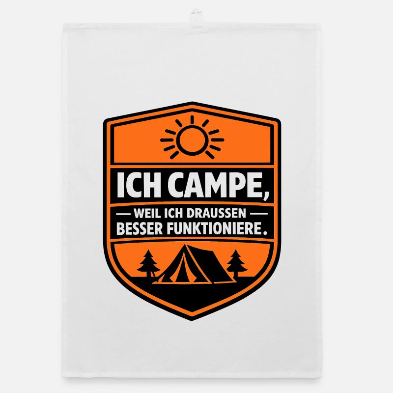 Perfekter Camper Organic Geschirrtuch