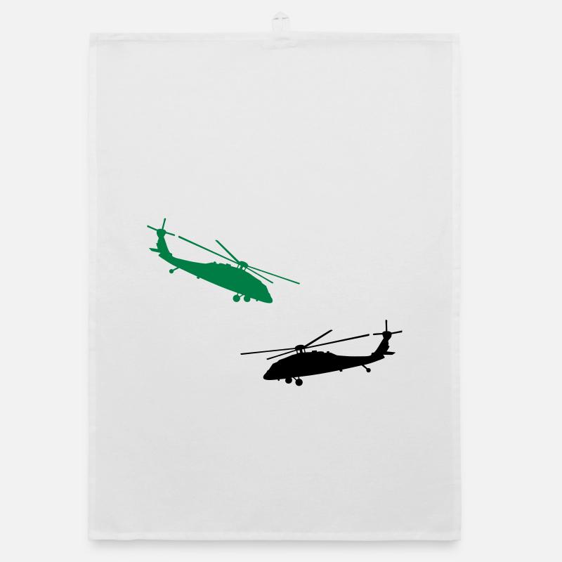 hélicoptère Torchon bio